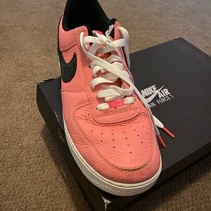 Nike Air Force 1 pink like new condition